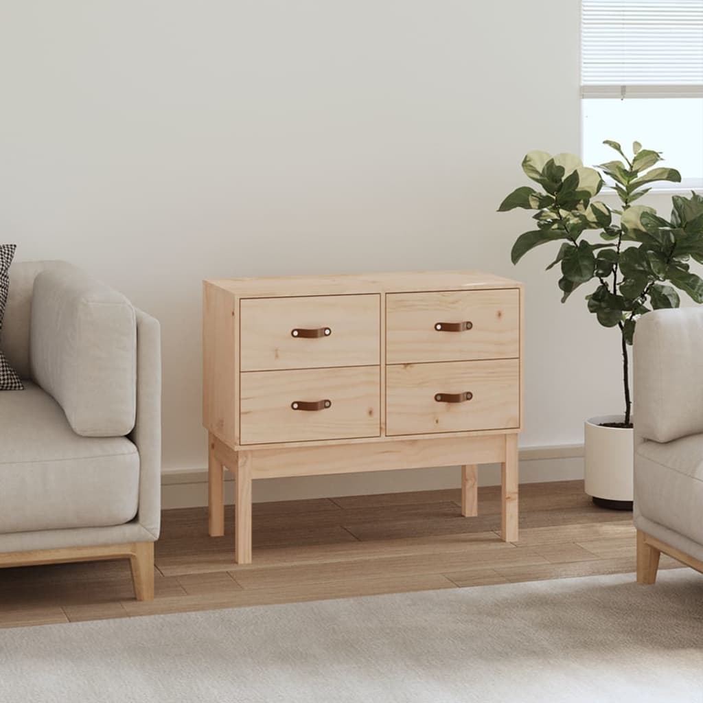 Konsollskap 90x40x78 cm heltre furu