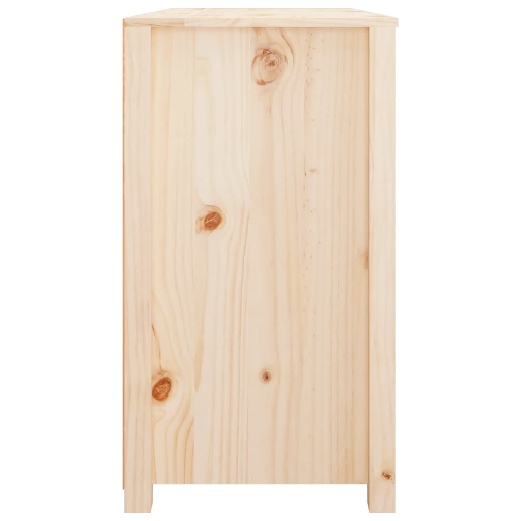 Sideskap 100x40x72 cm heltre furu vidaXL