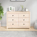 Sideskap 100x40x72 cm heltre furu vidaXL