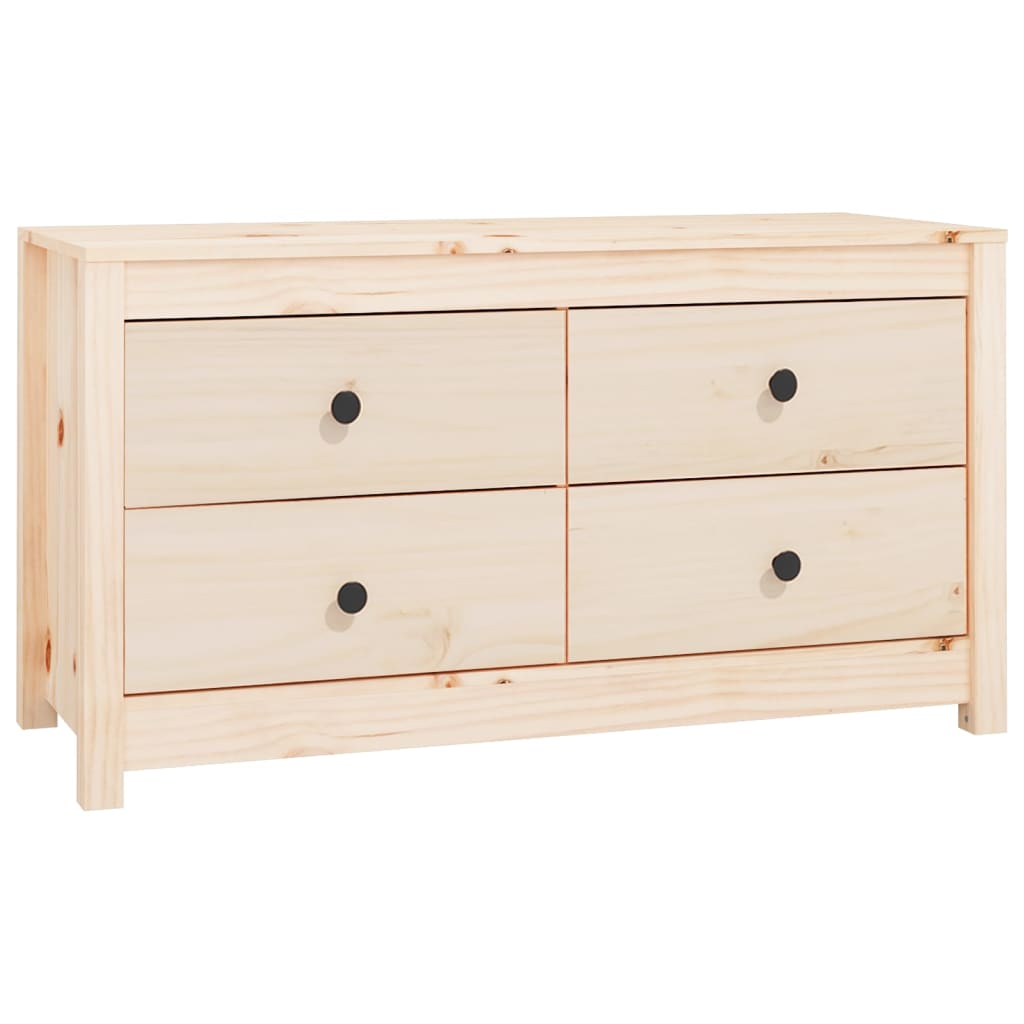 Sideskap 100x40x54 cm heltre furu
