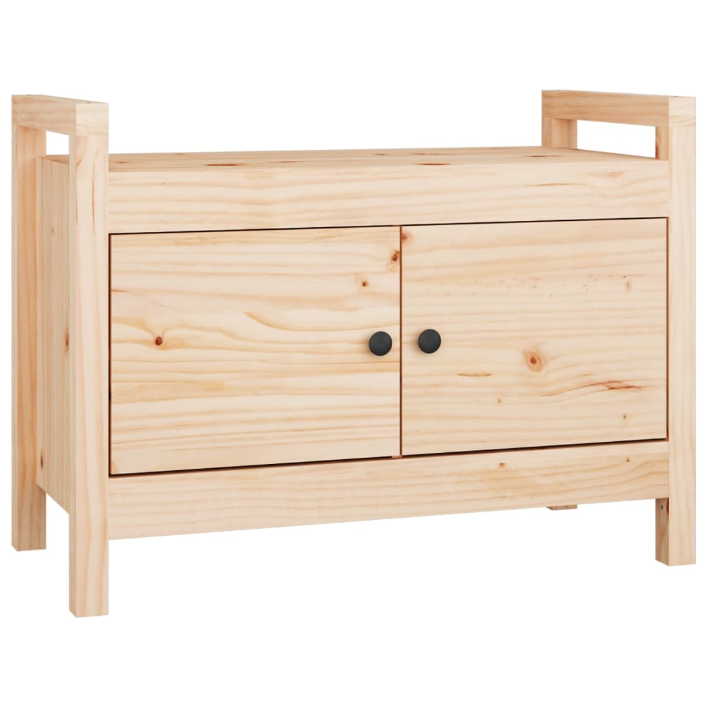 Gangbenk 80x40x60 cm heltre furu