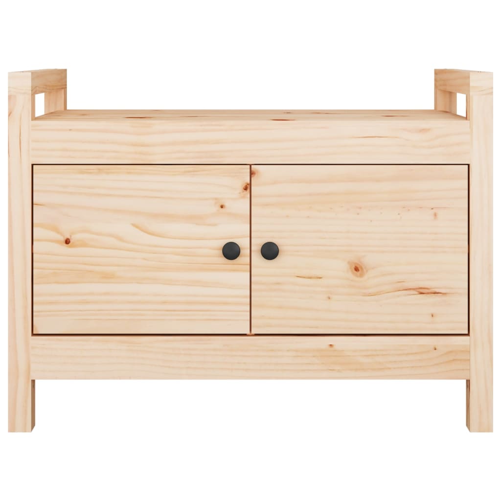 Gangbenk 80x40x60 cm heltre furu