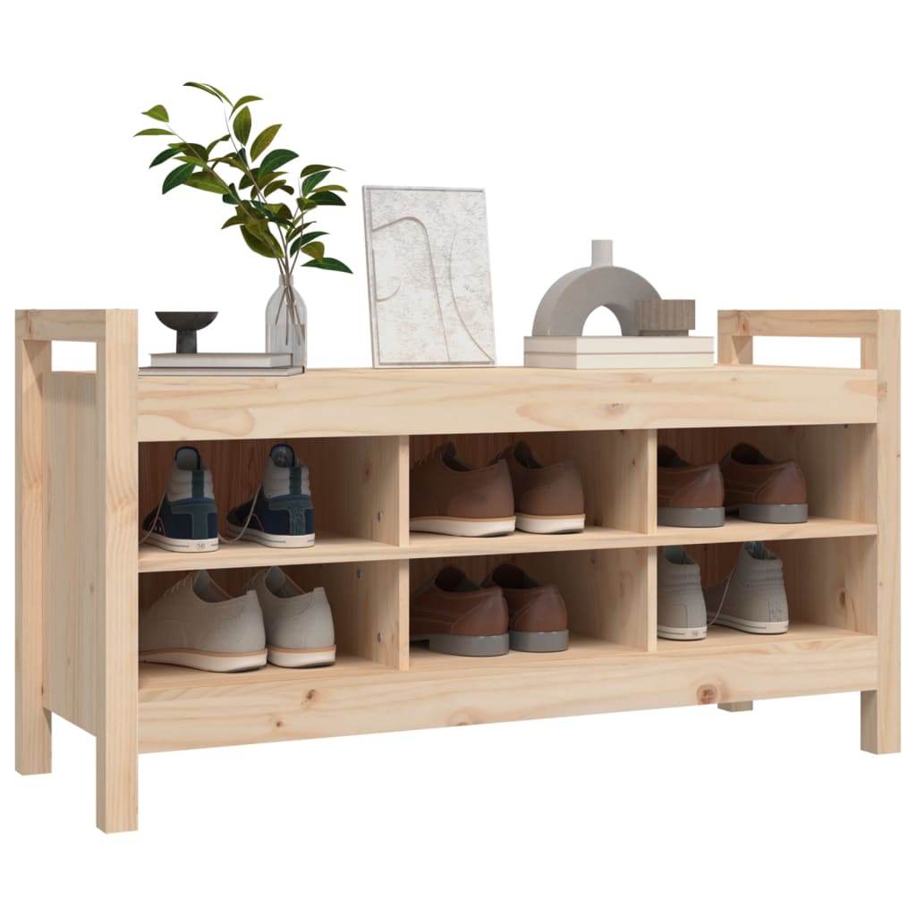 Gangbenk 110x40x60 cm heltre furu