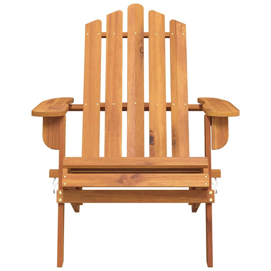 Adirondack-hagestoler 2 stk heltre akasie vidaXL
