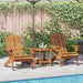 Adirondack-hagestoler 2 stk heltre akasie vidaXL