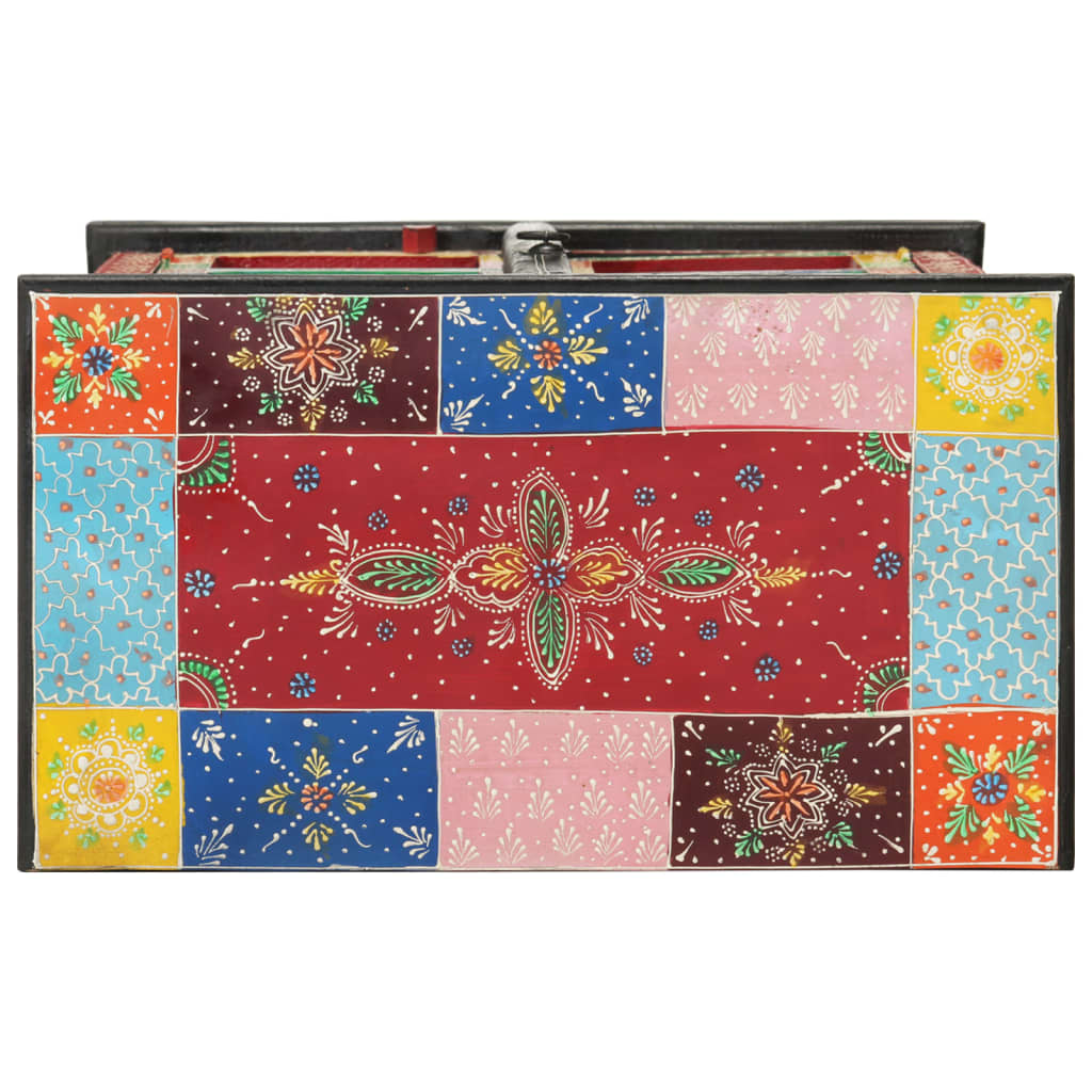 Håndmalt skjenk med dører 53x30x75 cm heltre mango