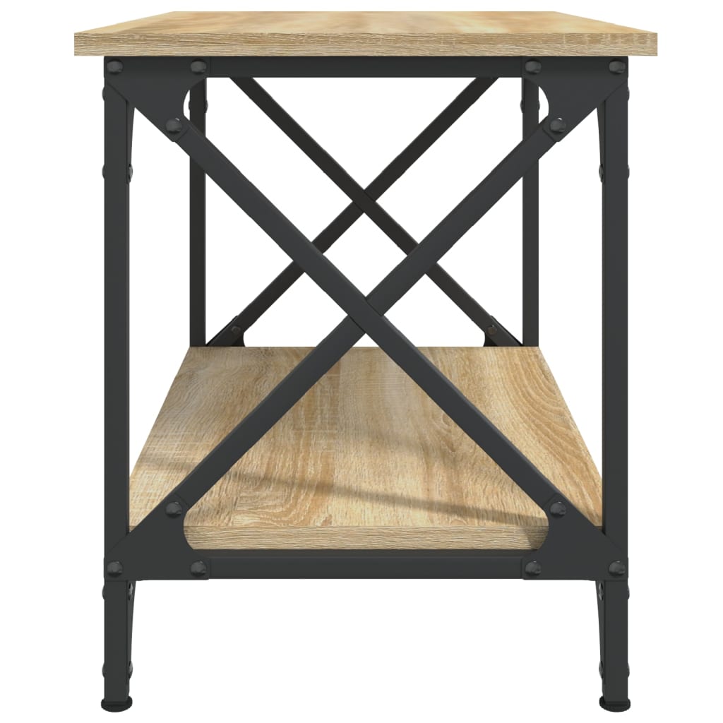 Sidebord sonoma eik 55x38x45 cm konstruert tre