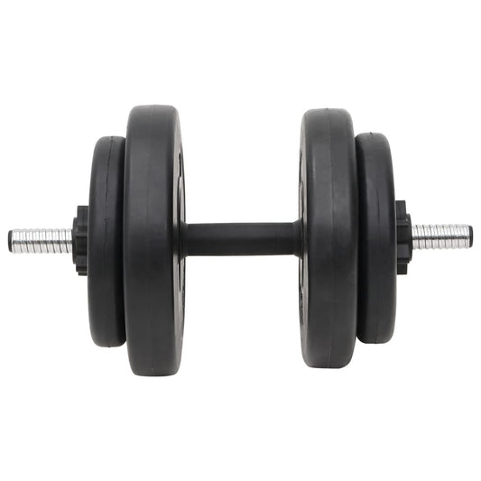 Curl-vektstang og manual med skiver 60 kg
