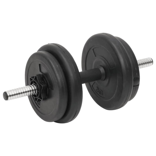 Curl-vektstang og manual med skiver 60 kg