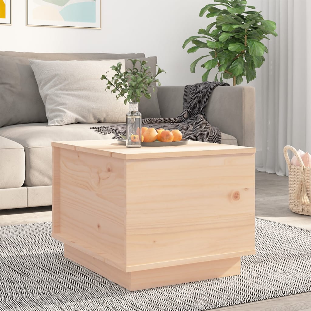 Salongbord 40x50x35 cm heltre furu