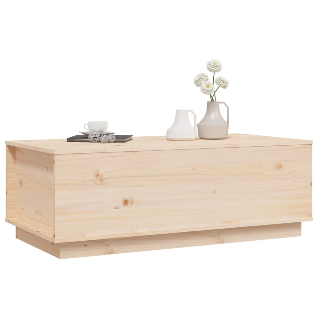 Salongbord 100x50x35 cm heltre furu