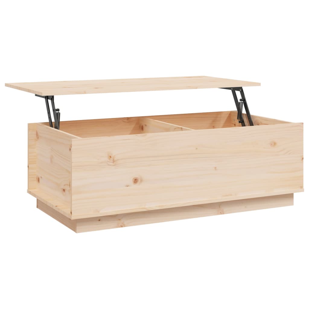 Salongbord 100x50x35 cm heltre furu