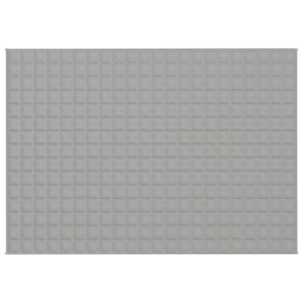 Vektdyne grå 155x220 cm 11 kg stoff