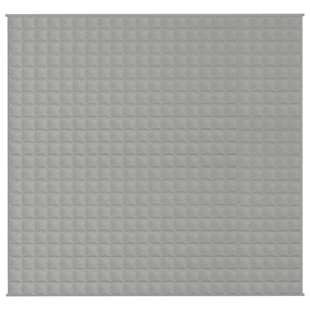 Vektdyne grå 220x235 cm 11 kg stoff