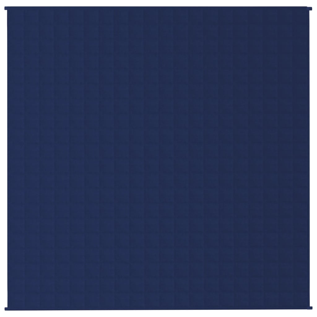 Vektdyne blå 200x200 cm 9 kg stoff