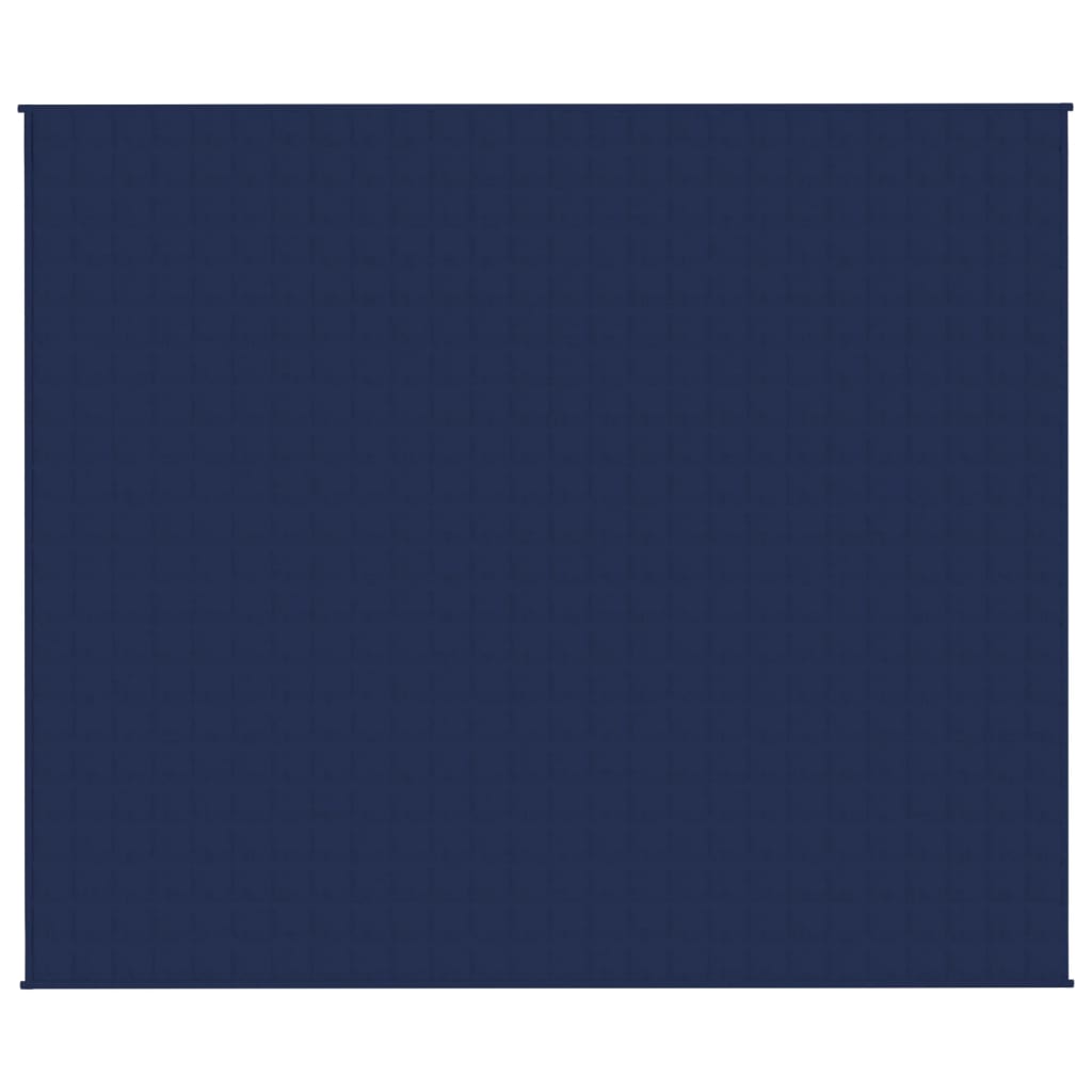 Vektdyne blå 220x260 cm 15 kg stoff