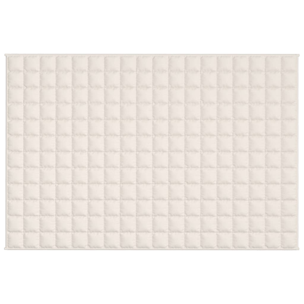 Vektdyne kremhvit 120x180 cm 9 kg stoff