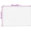 Vektdyne kremhvit 155x220 cm 7 kg stoff