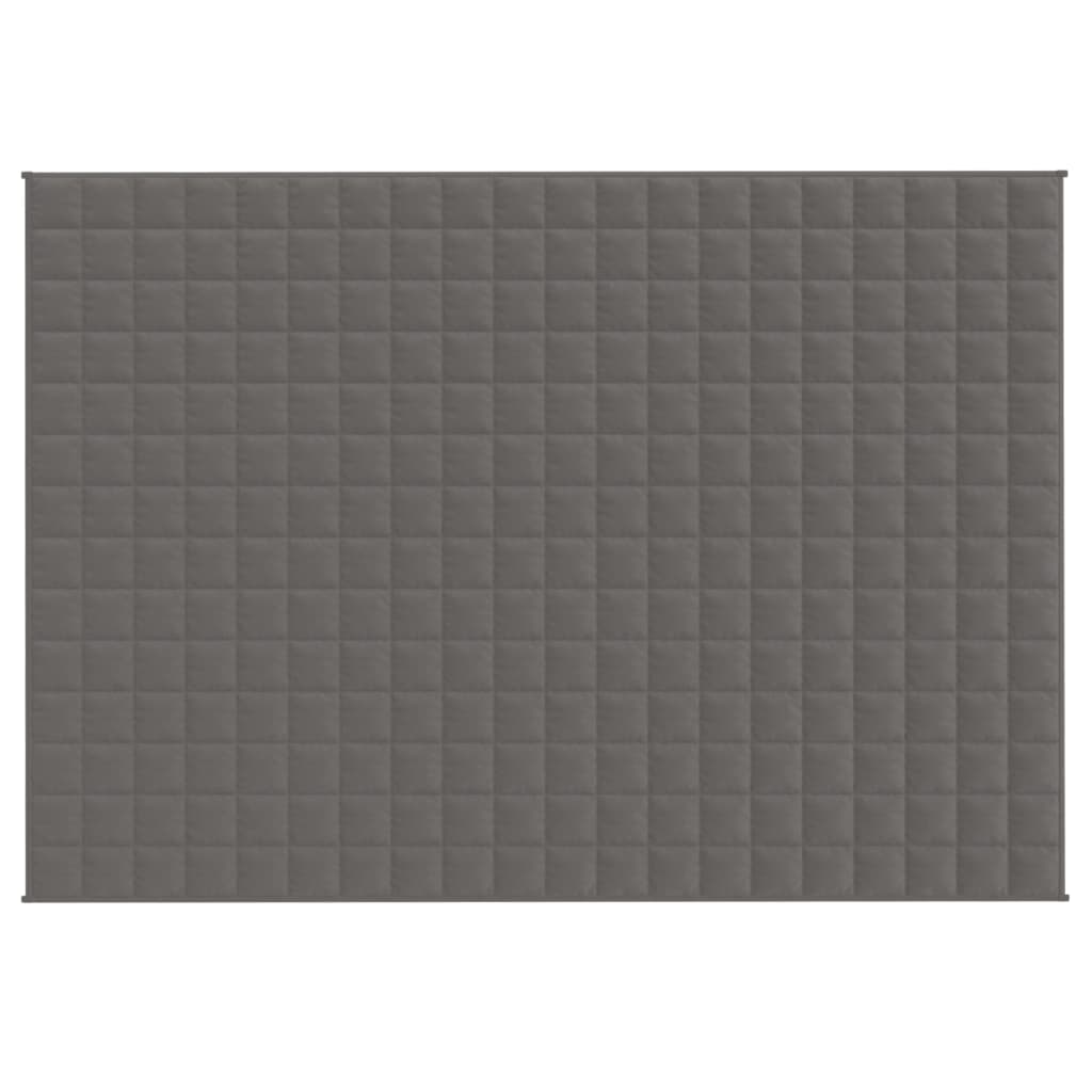 Vektdyne grå 138x200 cm 10 kg stoff