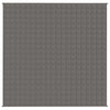 Vektdyne grå 200x200 cm 13 kg stoff