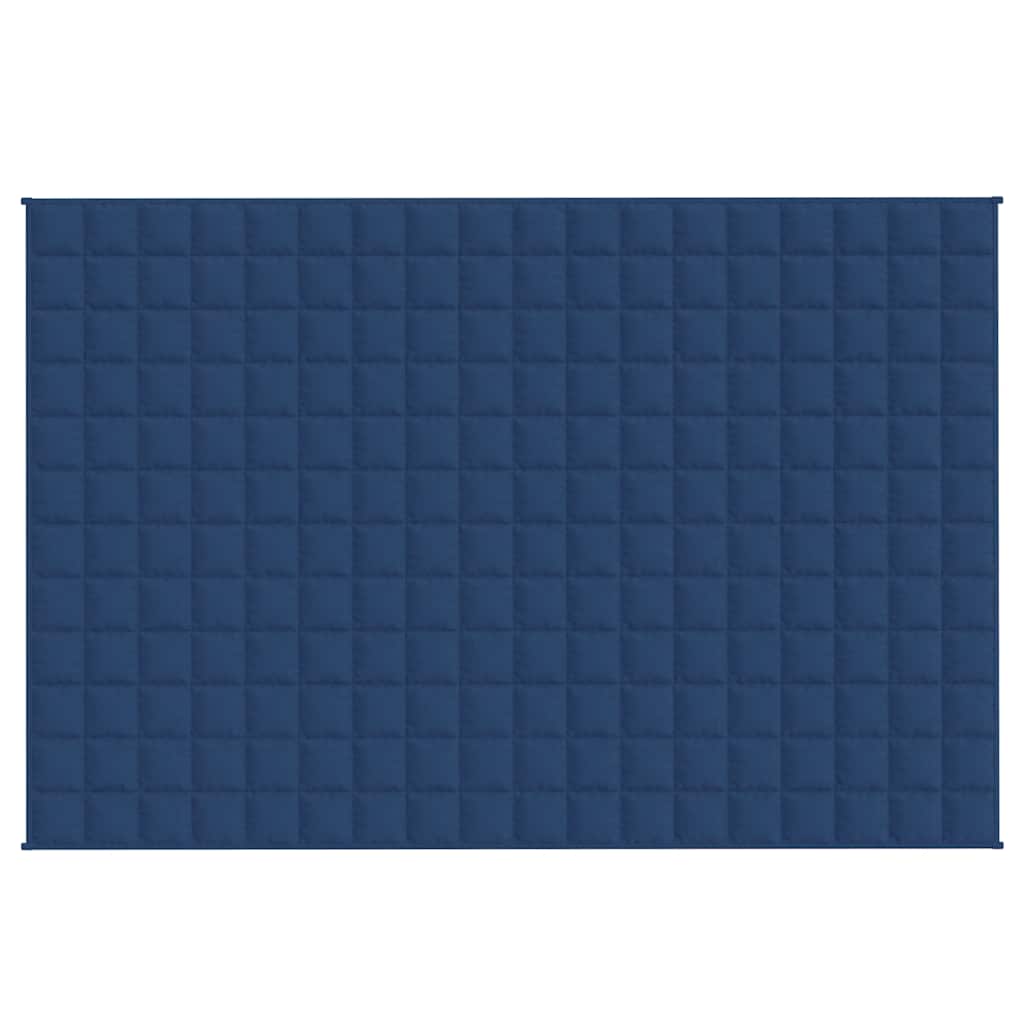 Vektdyne blå 120x180 cm 5 kg stoff vidaXL