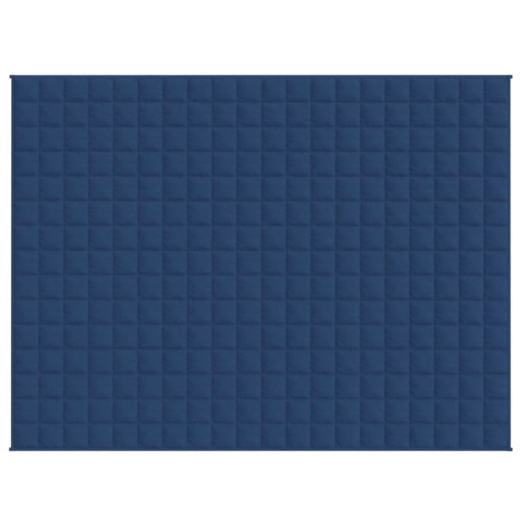 Vektdyne blå 150x200 cm 7 kg stoff