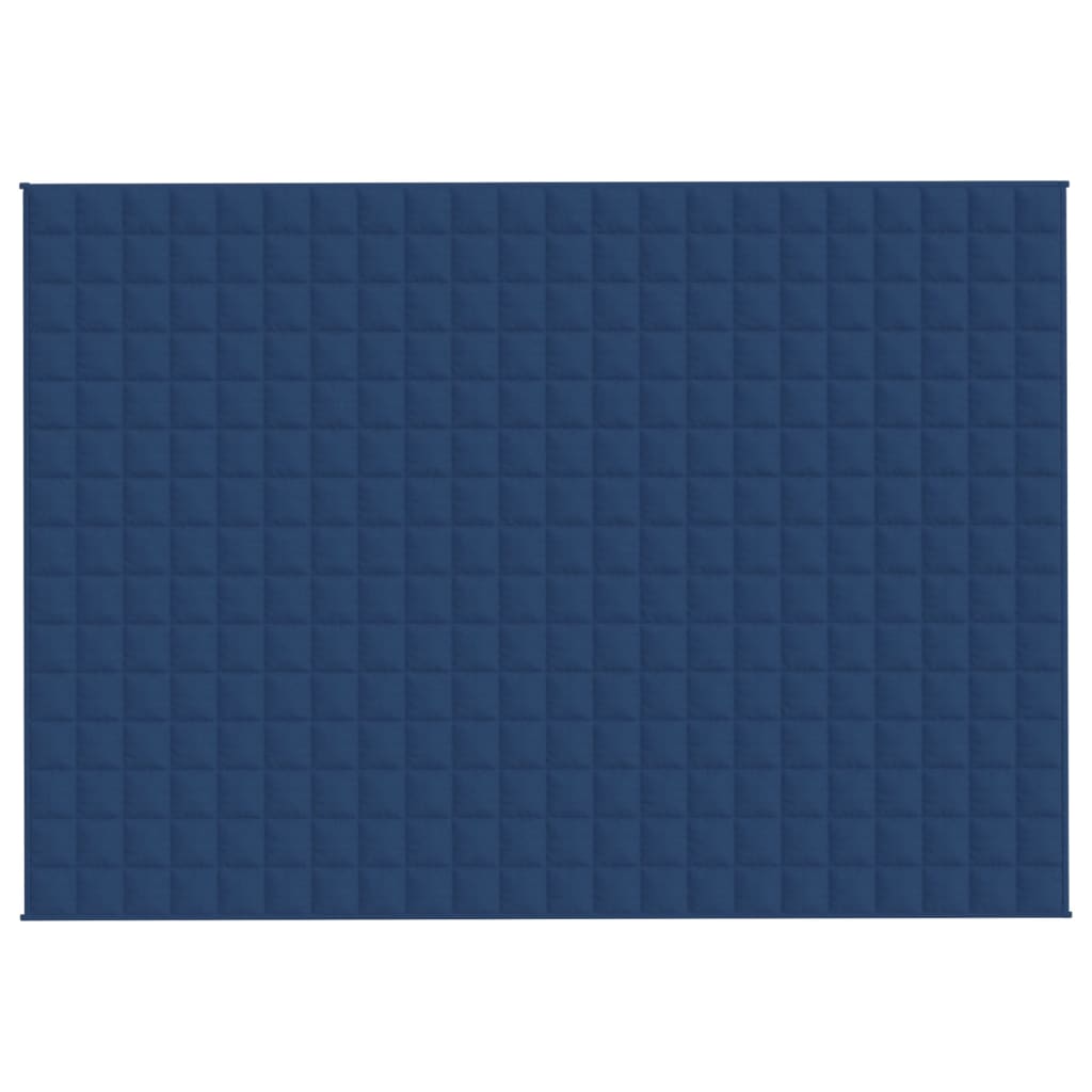 Vektdyne blå 155x220 cm 7 kg stoff