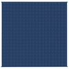 Vektdyne blå 200x200 cm 9 kg stoff