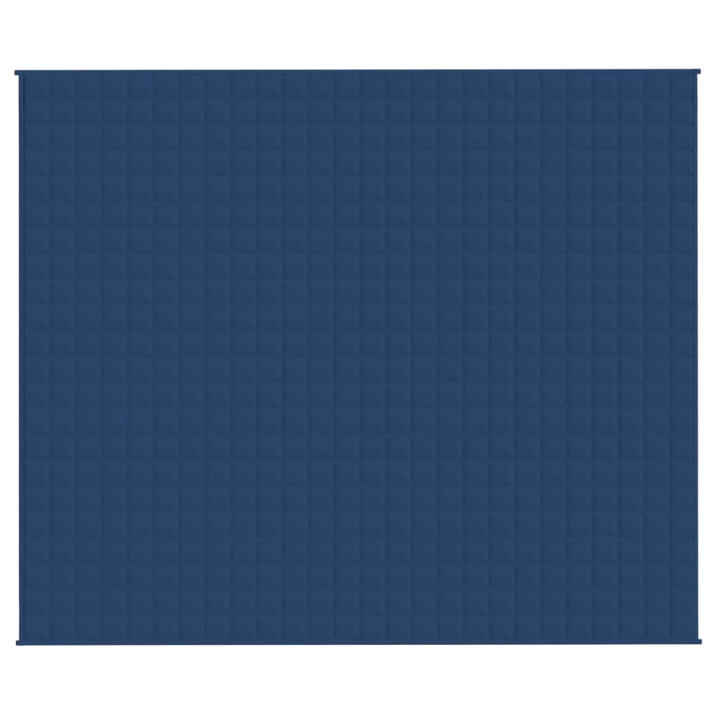 Vektdyne blå 220x260 cm 15 kg stoff