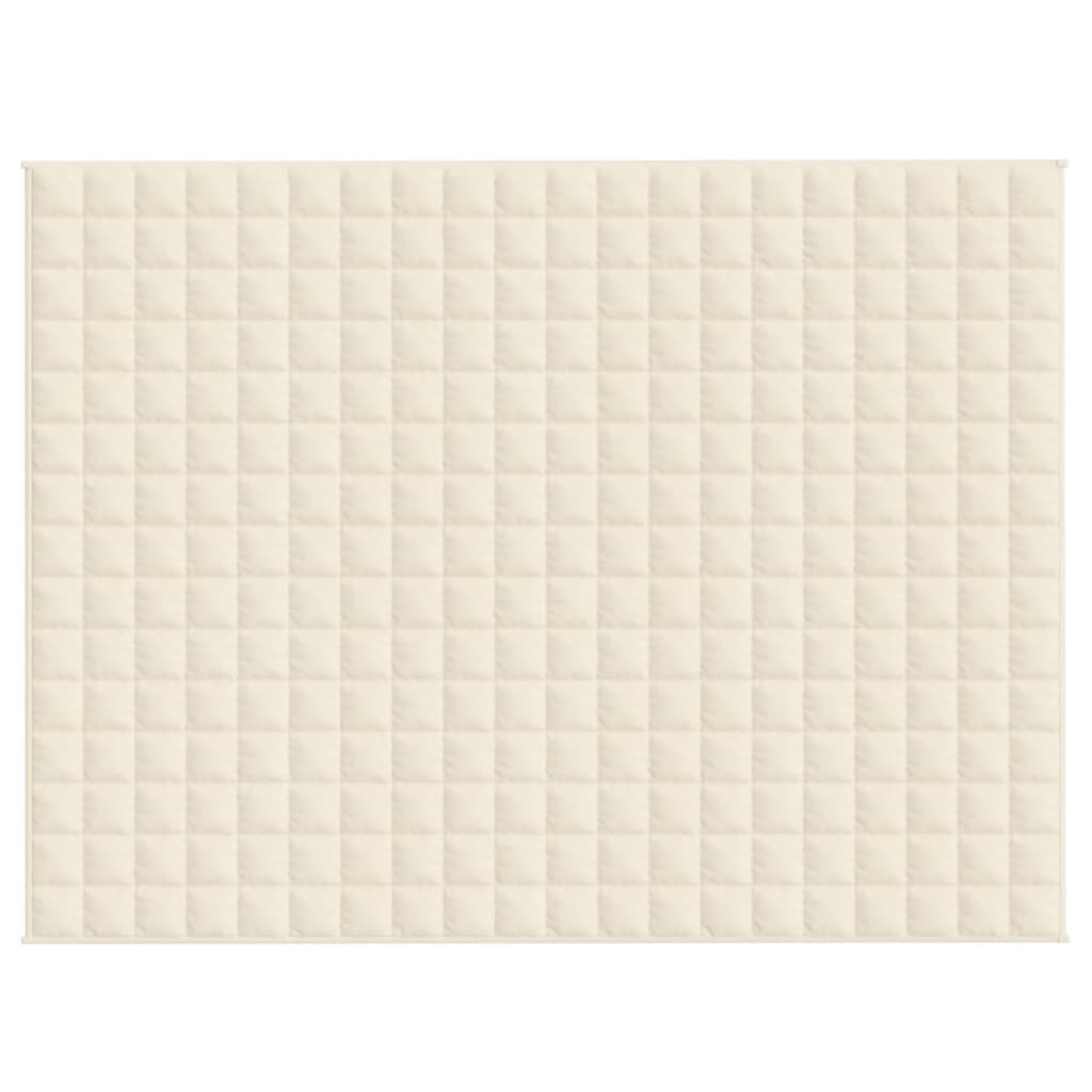 Vektdyne kremhvit 150x200 cm 11 kg stoff