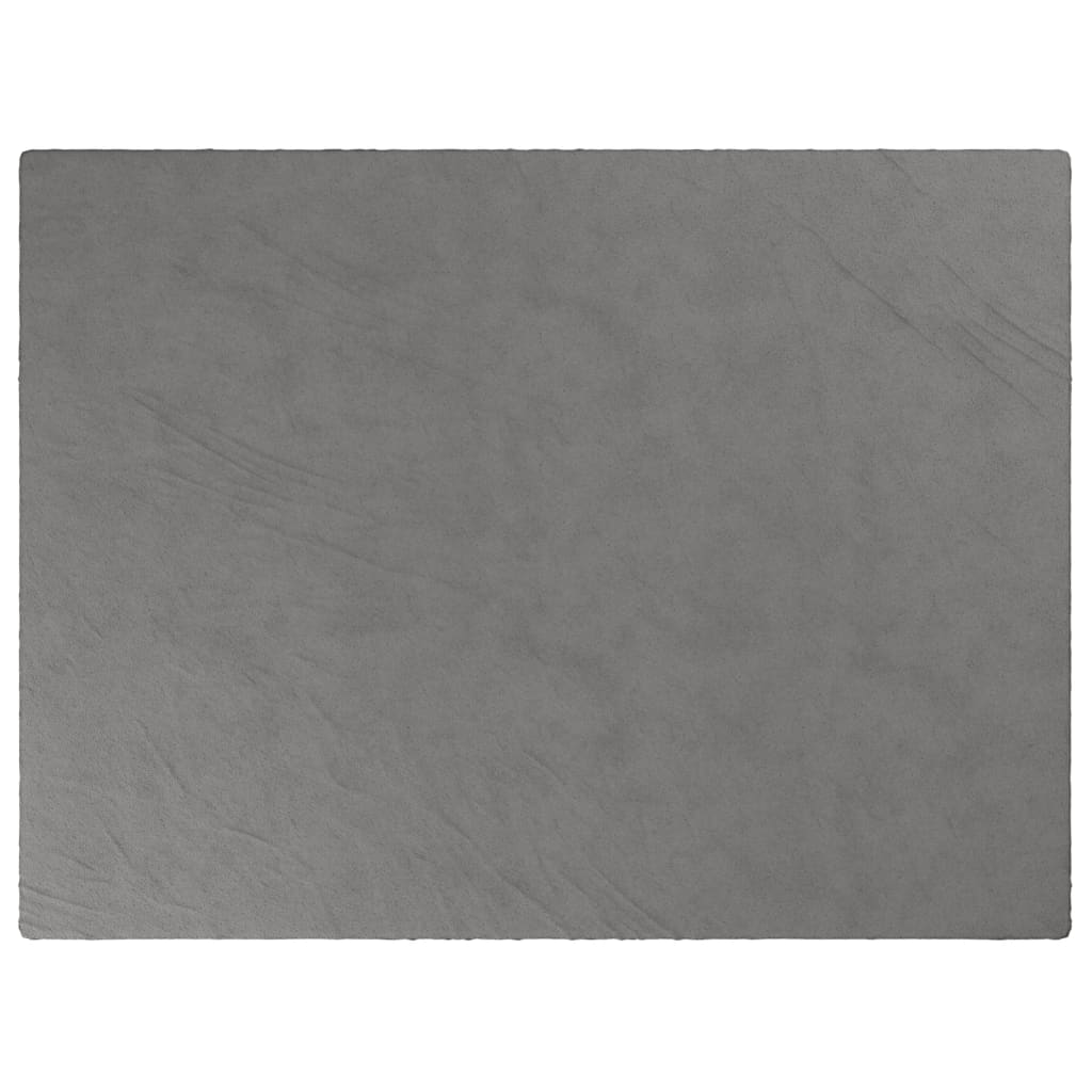 Vektdyne med trekk grå 150x200 cm 7 kg stoff