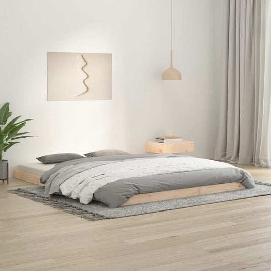 Sengeramme 150x200 cm heltre furu