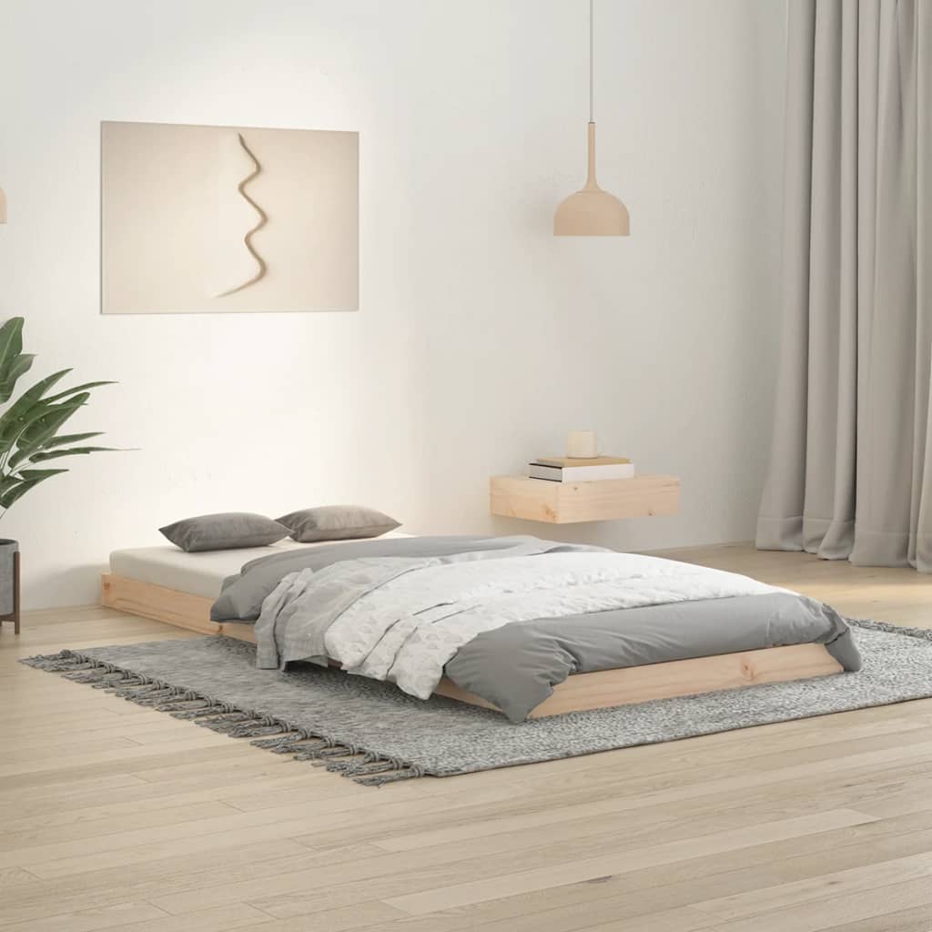 Sengeramme 90x200 cm heltre furu
