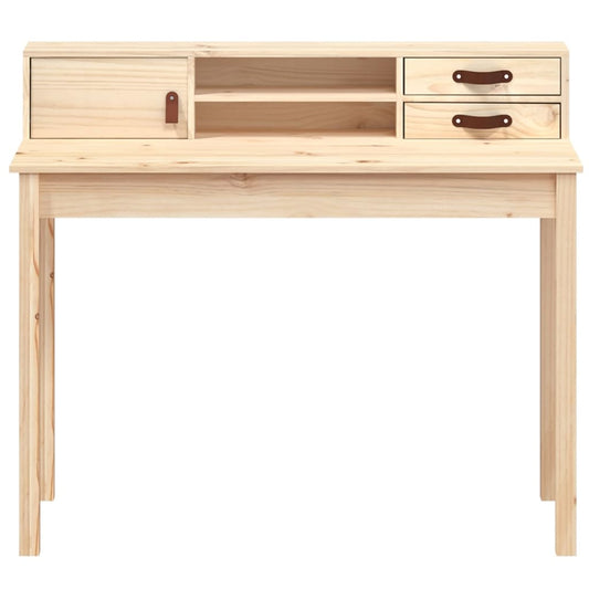 Skrivebord 110x50x93 cm heltre furu