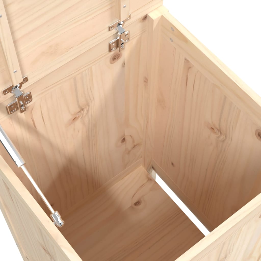 Skittentøyskurv 44x44x76 cm heltre furu