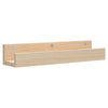 Vegghyller 2 stk 50x12x9 cm heltre furu