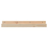Vegghyller 2 stk 80x12x9 cm heltre furu