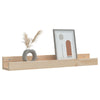 Vegghyller 2 stk 80x12x9 cm heltre furu