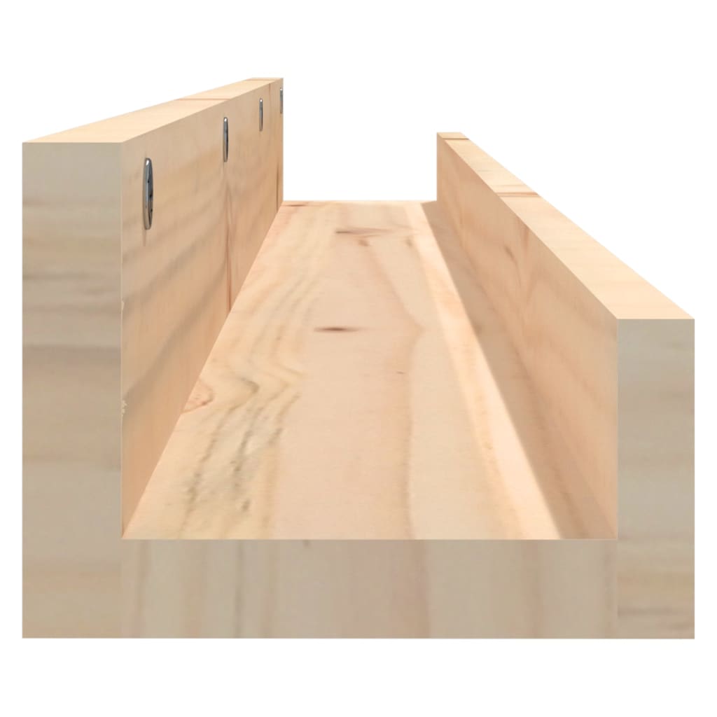 Vegghyller 2 stk 110x12x9 cm heltre furu