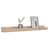 Vegghyller 2 stk 110x12x9 cm heltre furu