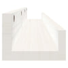Vegghyller 2 stk hvit 110x12x9 cm heltre furu