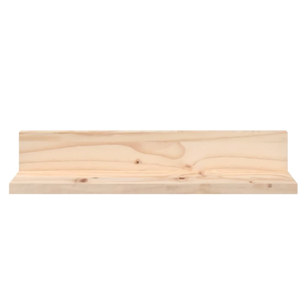 Vegghyller 2 stk 50x11x9 cm heltre furu
