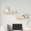 Vegghyller 2 stk 50x11x9 cm heltre furu