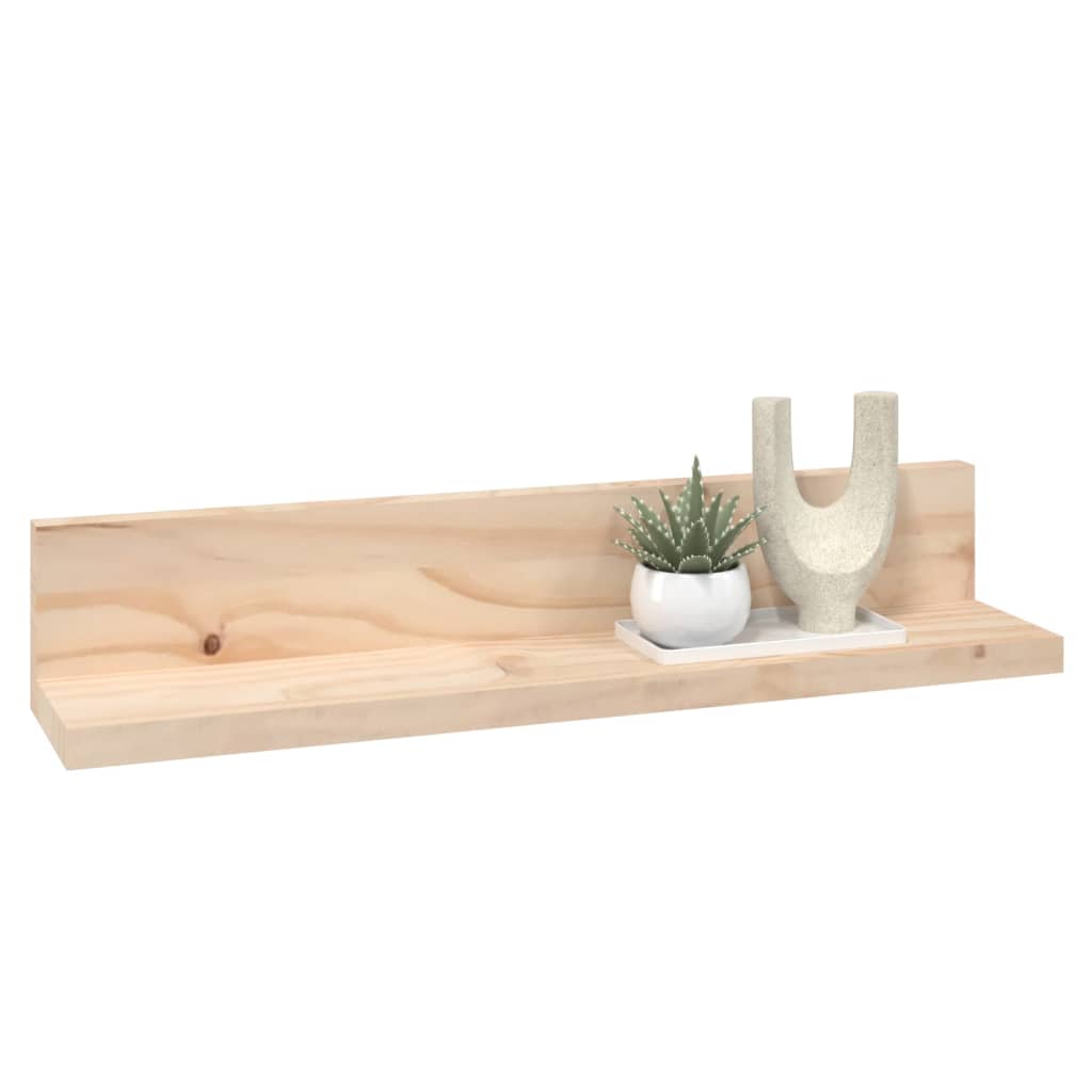 Vegghyller 2 stk 50x11x9 cm heltre furu