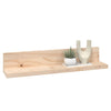 Vegghyller 2 stk 50x11x9 cm heltre furu