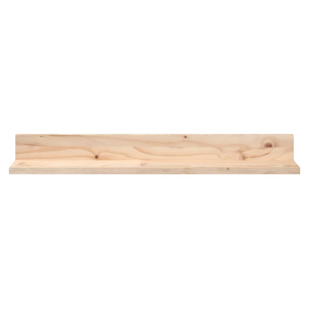 Vegghyller 2 stk 80x11x9 cm heltre furu