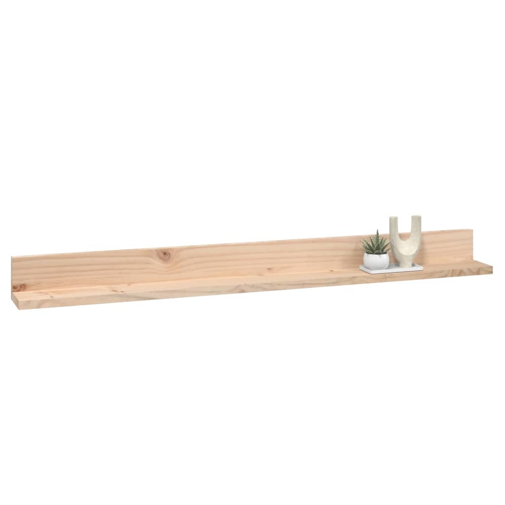 Vegghyller 2 stk 110x11x9 cm heltre furu