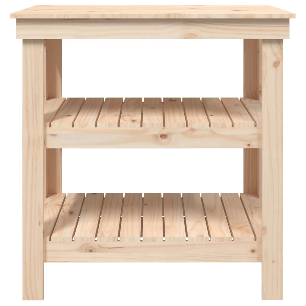 Arbeidsbenk 78,5x50x80 cm heltre furu