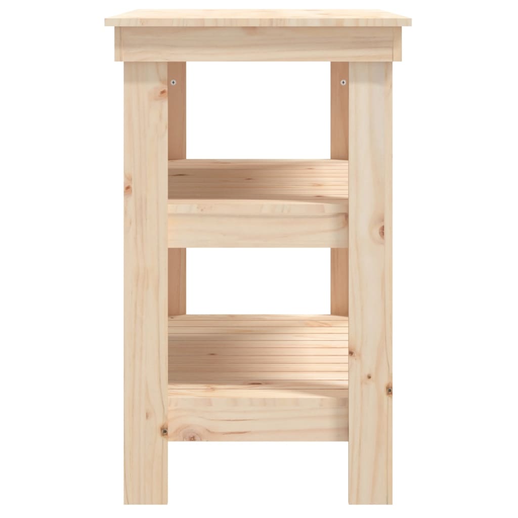 Arbeidsbenk 78,5x50x80 cm heltre furu