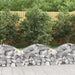 Gabionkurv buet 100x30x40/60 cm galvanisert jern
